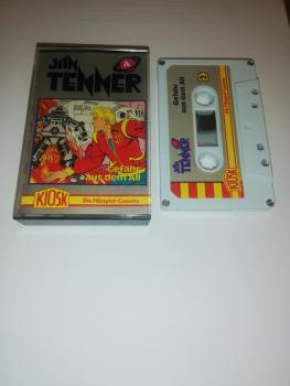 Jan Tenner Folge 4 Gefahr aus dem All 4-fach Silber geschraubt Weiß mit Grauen Aufkleber 4.24743 CD Kiosk